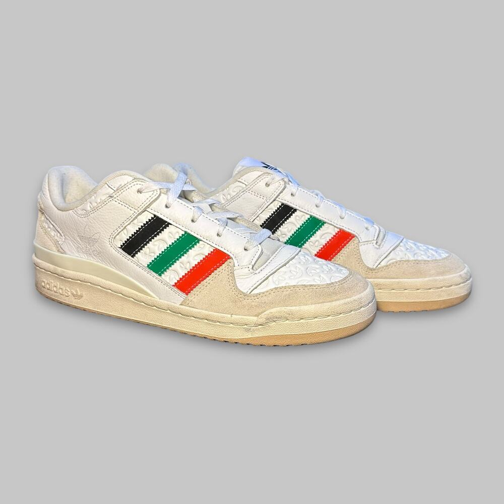 Adidas Forum Low White Multicolor Men’s Sneakers - Size 11.5
